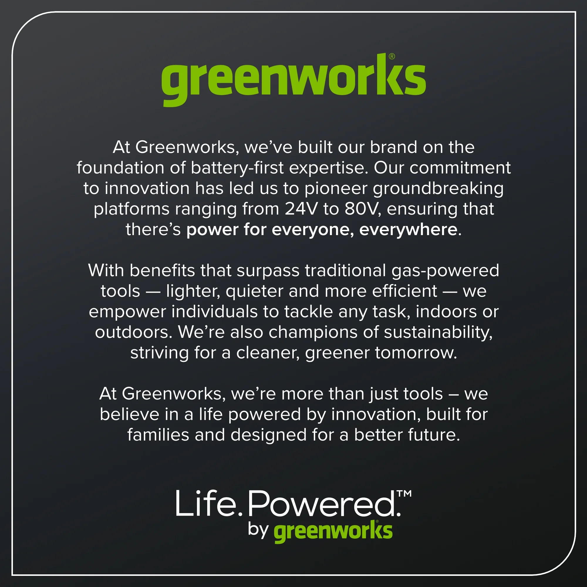 Greenworks 60V 5.0 Ah HC Battery 1807502 - Image 12