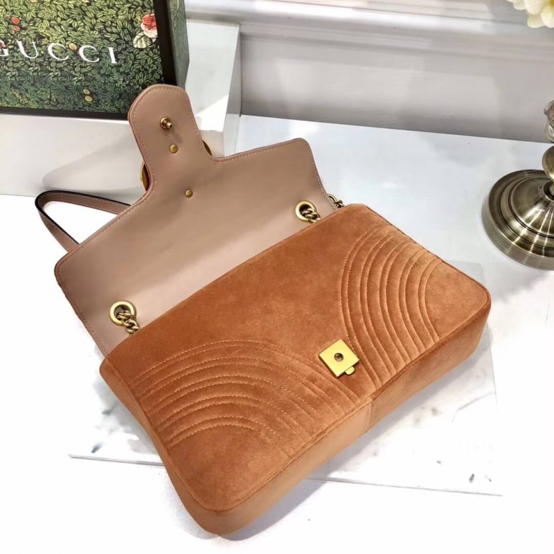 Replica Gucci Gg Marmont Medium Velvet Shoulder Bag 4434961:1High-quality replica