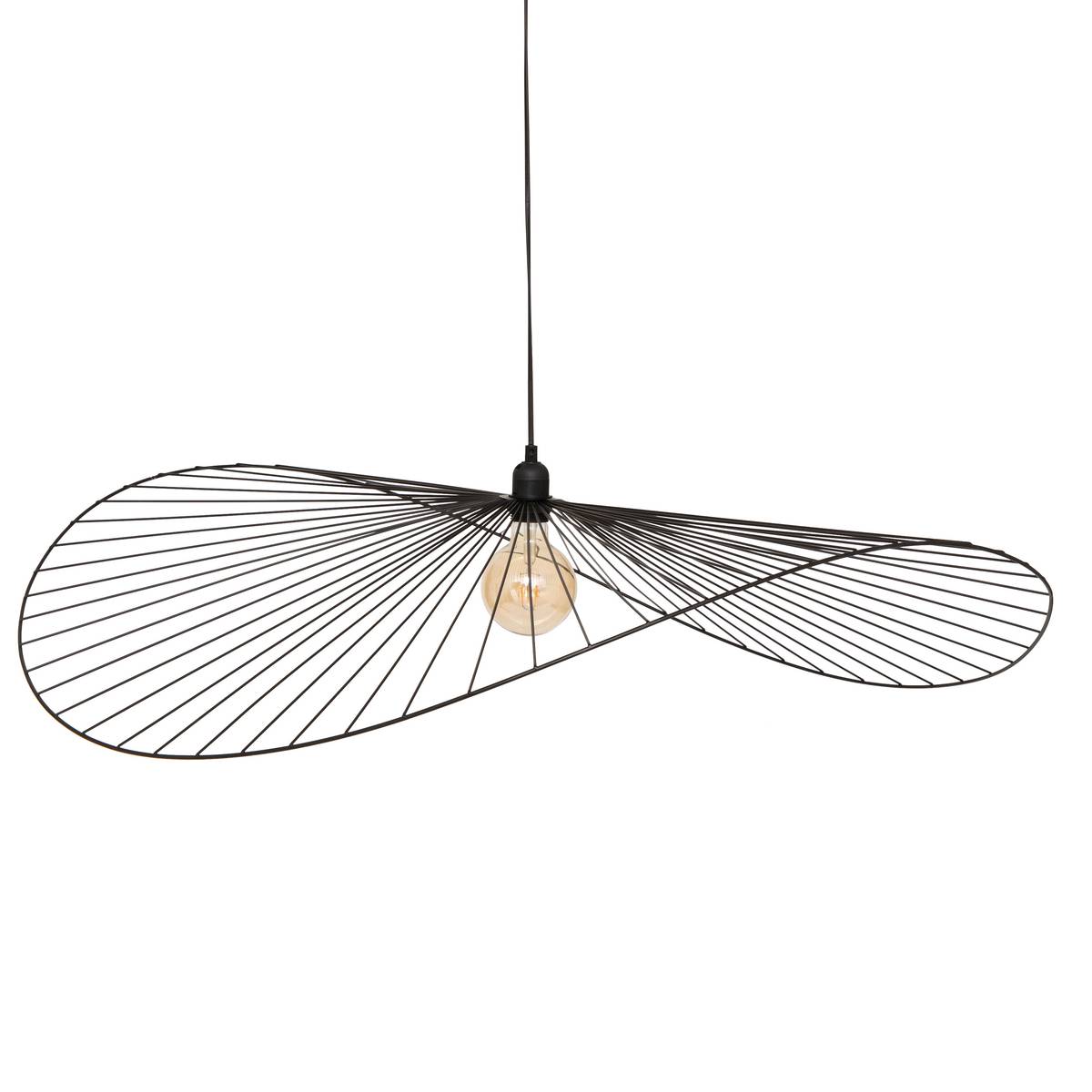 Pendant Light "Adelia" Black, H.105 cm