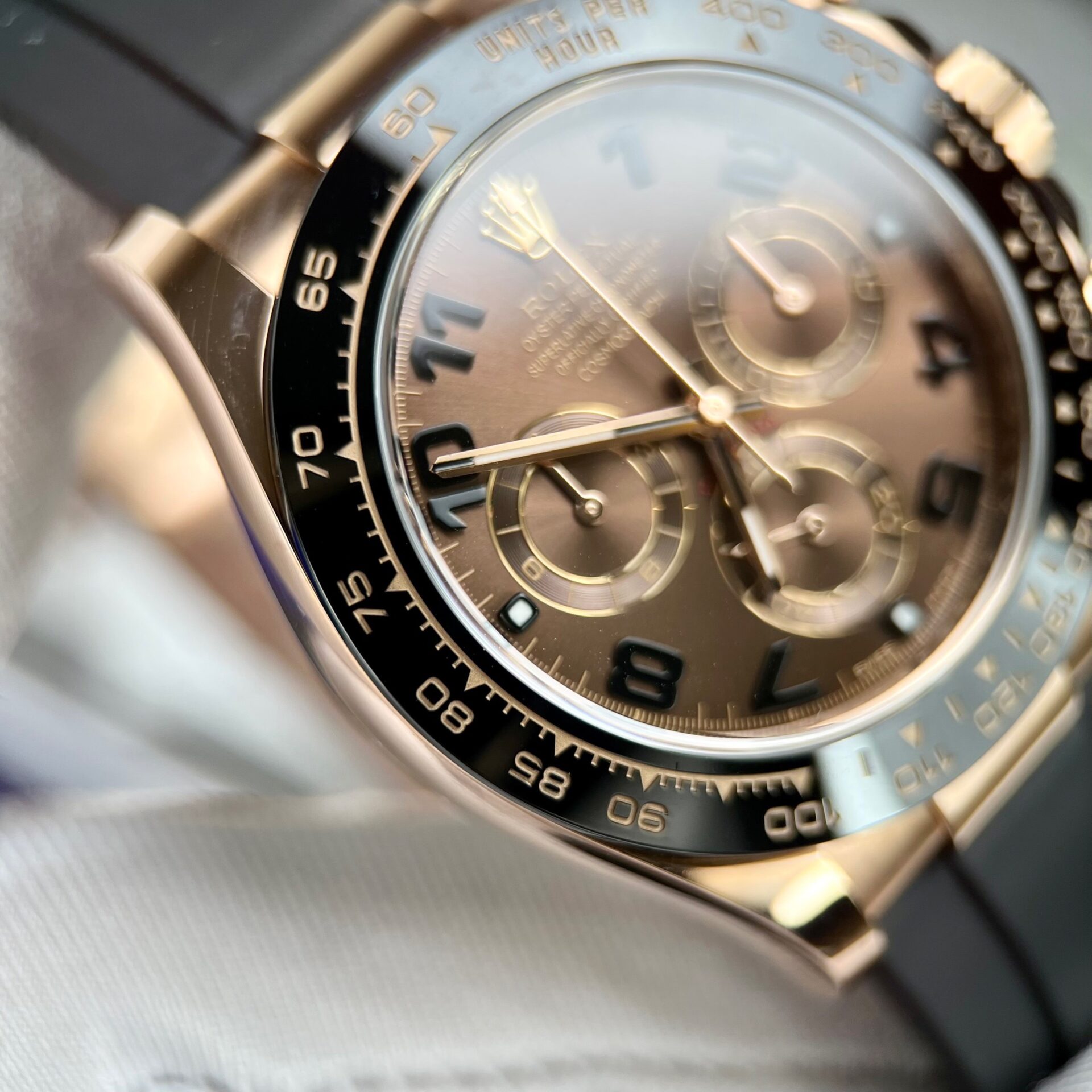 Rolex Daytona 116515LN 18K Rose Gold Wrapped Replica Watch 40mm - Top club