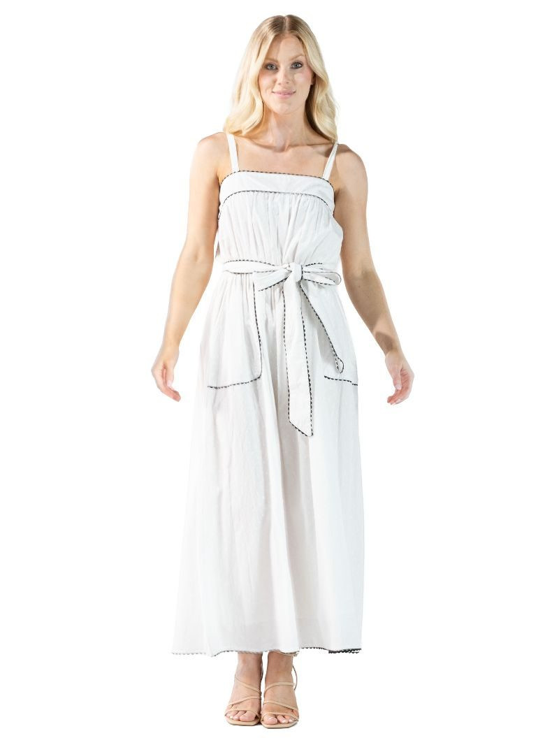 0126-DRS-RICRAC-WHITE - Simply Southern Outlet