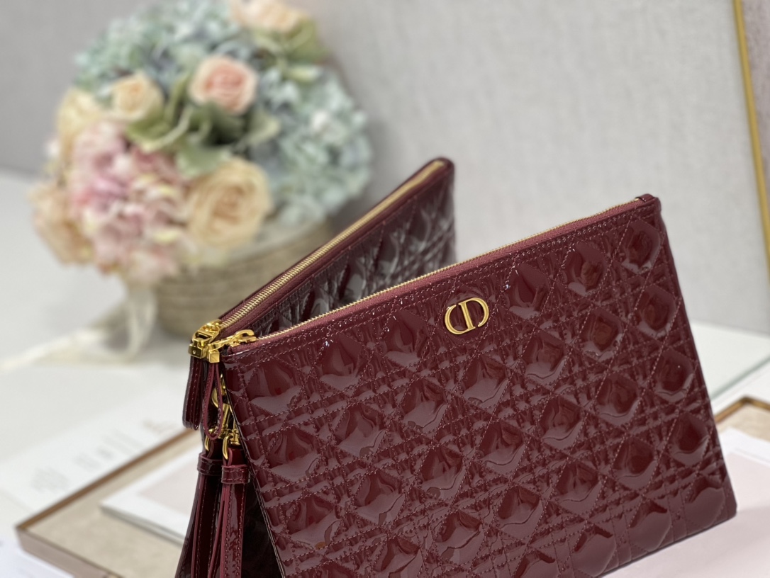 Large Caro Daily Pouch Black/Grey/Brown For Women 12in/30cm S5086UWHC_M9001:1High-quality replica