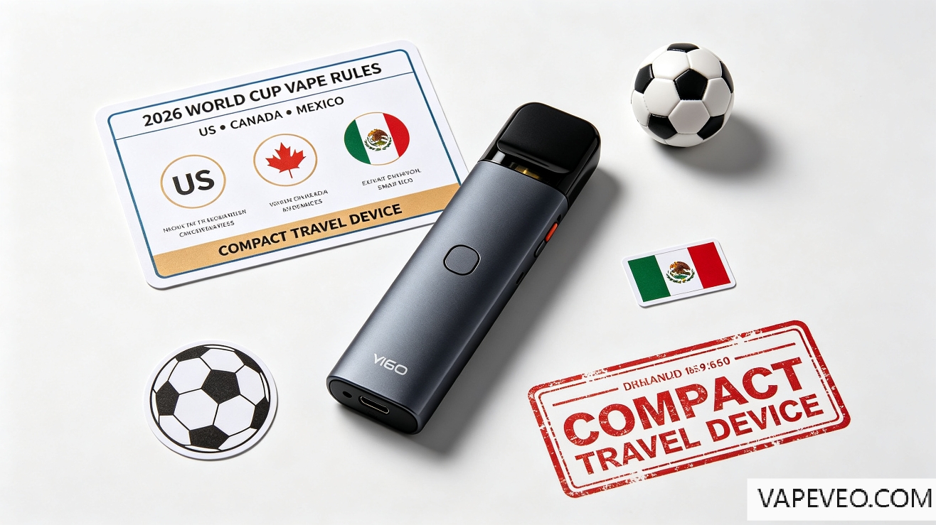 The 2026 FIFA World Cup Vaping Survival Guide: Customs Laws, Stadium Bans, and How to Stay Compliant in USA, Canada & Mexico