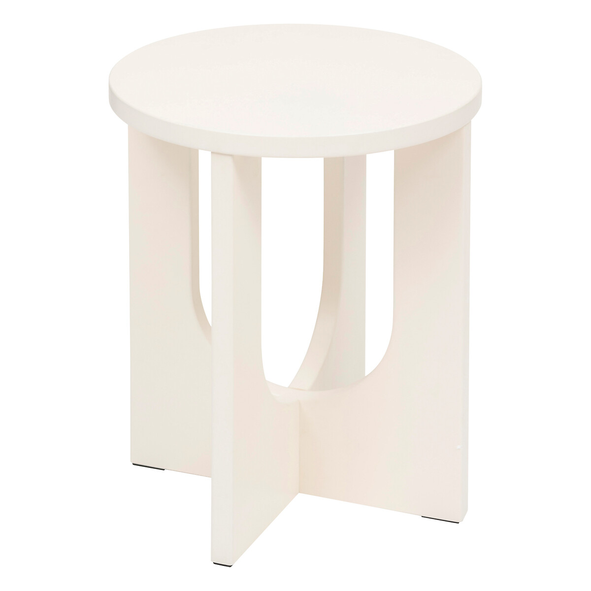 Side table "Bloom" Ivory, 50.5x40x40 cm