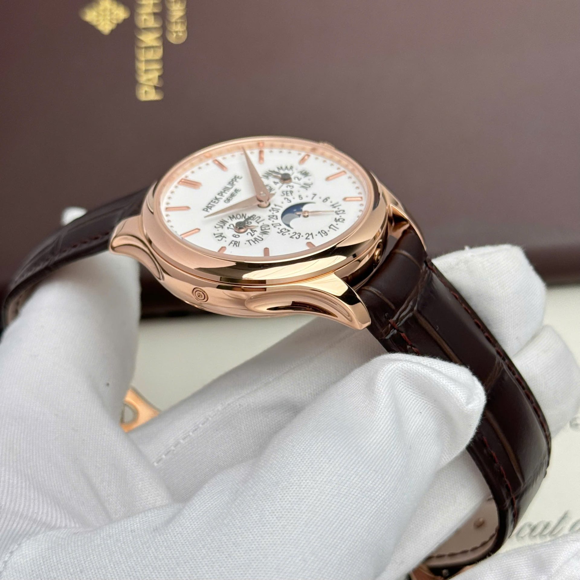 Patek Philippe Grand Complicaitons 5327R Best Replica Watches White Dial Automatic Movement 40mm - Top club
