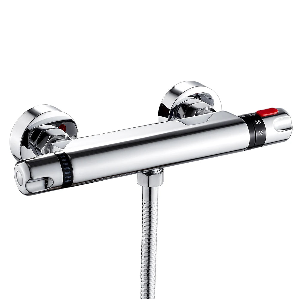 TempControl | Chromen Thermostatische Douchekraan