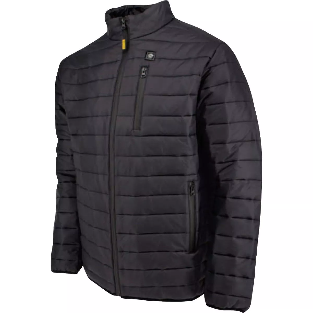 DEWALT Men's Black Puffer Heated Jacket Kit, L