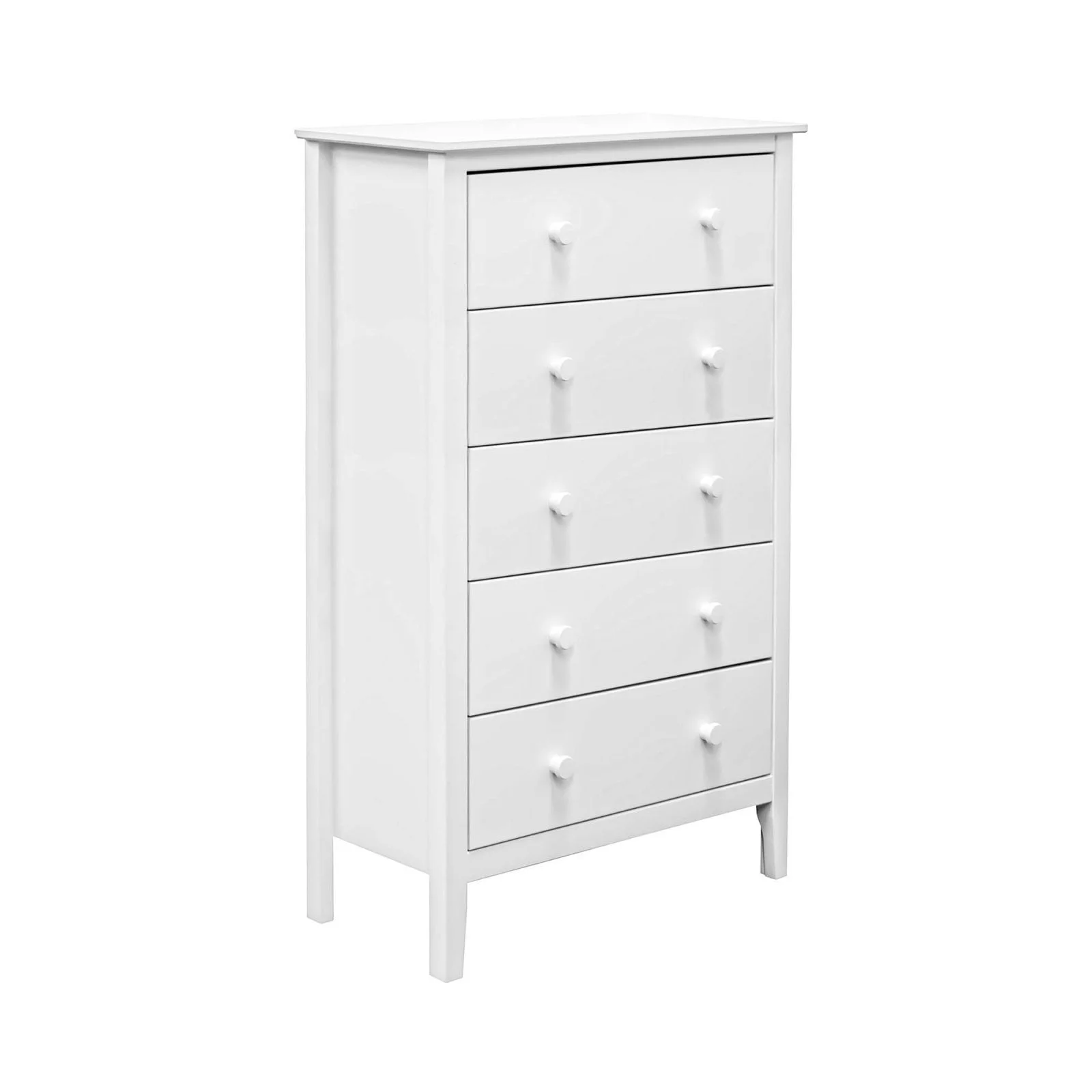 Adeptus Solid Wood Easy Pieces 4 Drawer Chest of Drawers - White - Image 18