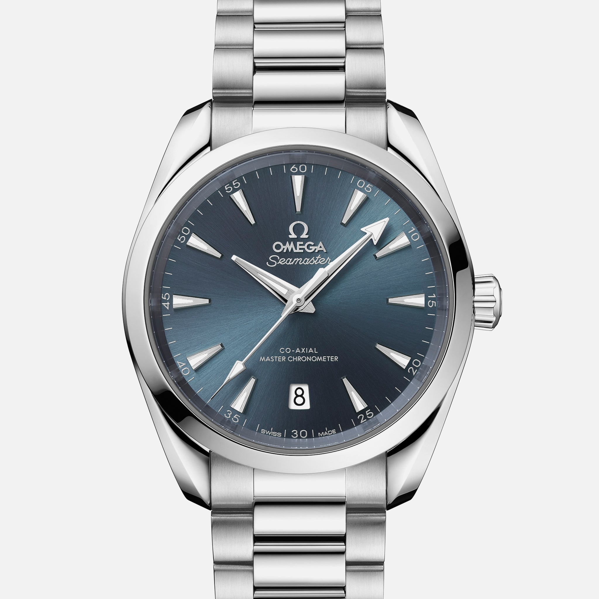 Seamaster Aqua Terra 150m Co-Axial Master Chronometer 38mm 'Atlantic Blue' Dial On Bracelet(1:1 replica) - Top club