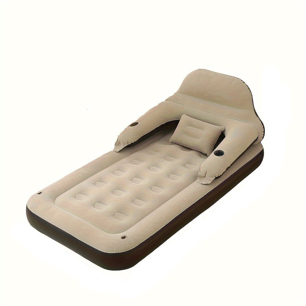 AirLuxe | Opblaasbaar Matras met Pomp en Rugleuning
