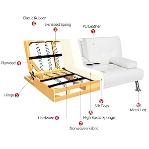 Yaheetech Sofa