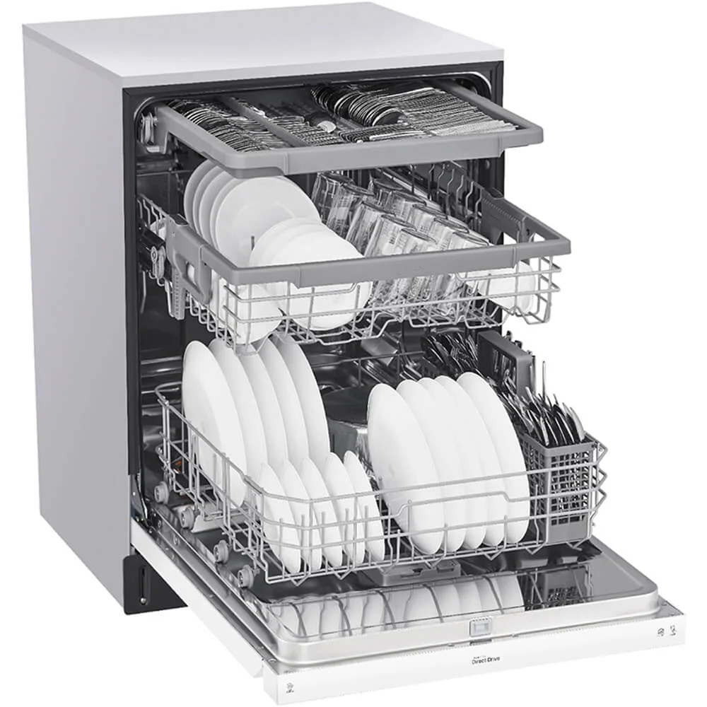 LG LDFN4542W Built-in Dishwasher with PrintProof Finish, 44 dB