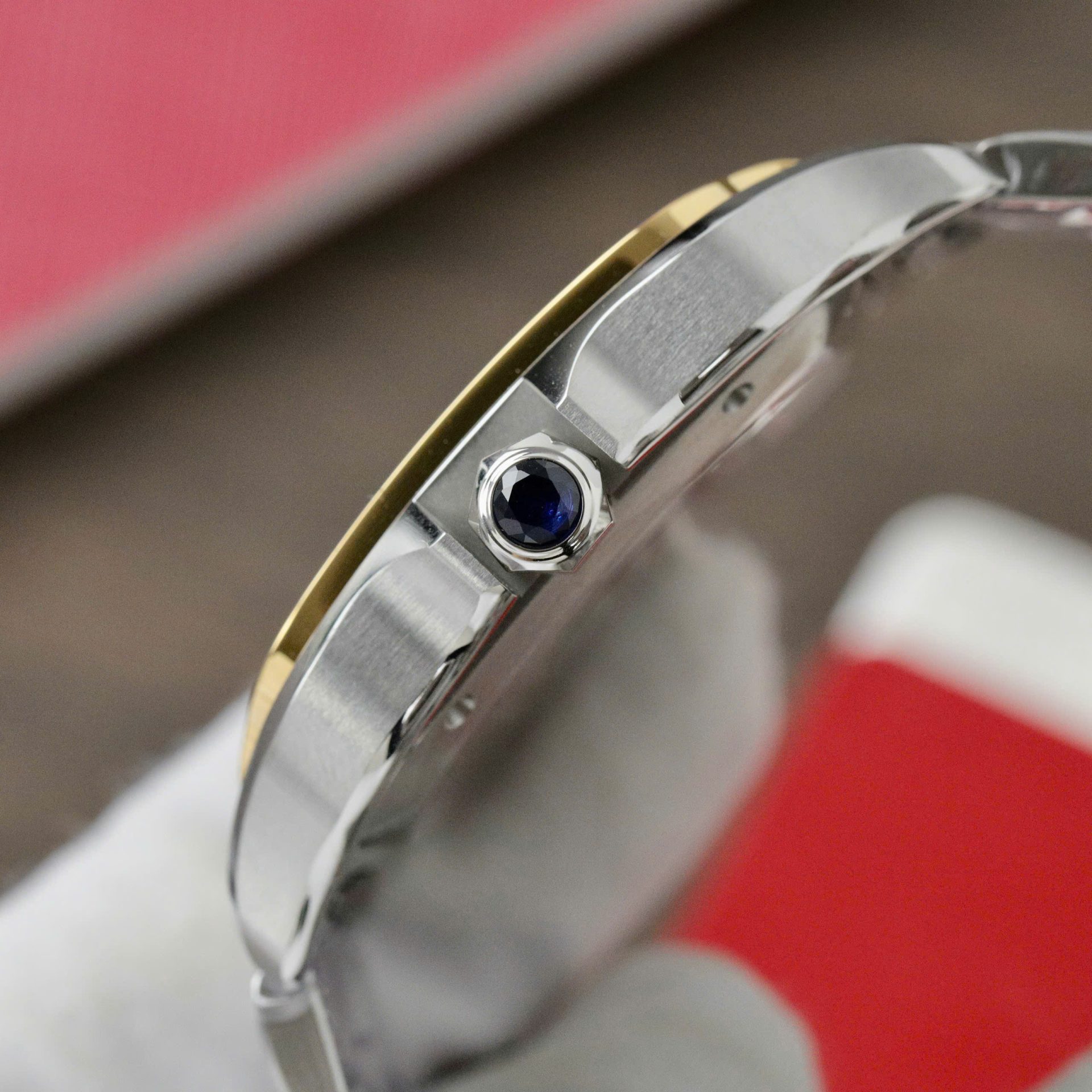 Cartier Santos CRW2SA0030 Replica Watch Gray Dial BV Factory 39.8mm - Top club