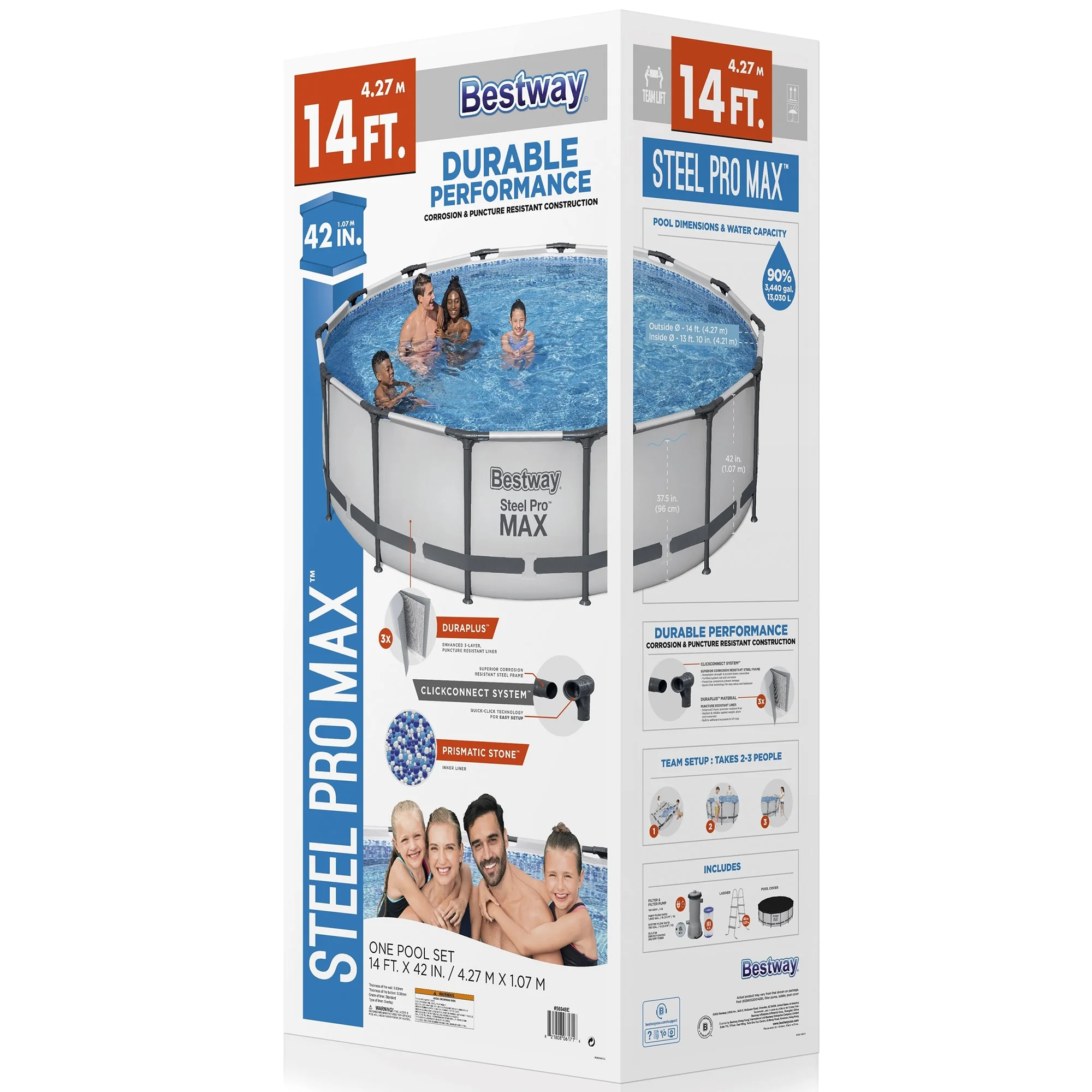 Bestway Steel Pro MAX 10' x 30" Above Ground Pool Set Round - Image 20