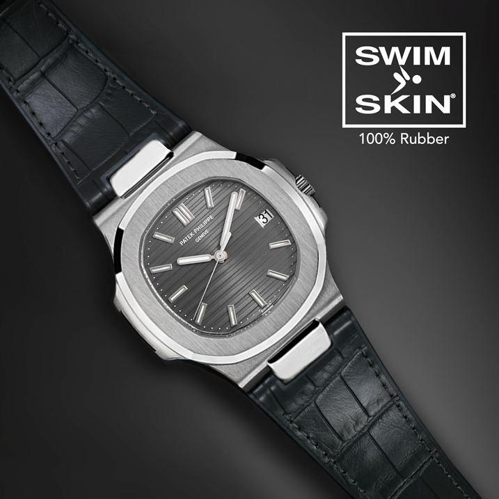 Patek Philippe - Rubber B strap for Nautilus 5711 WG / RG / YG - SwimSkin(1:1 replica) - Elite Watch Atelier