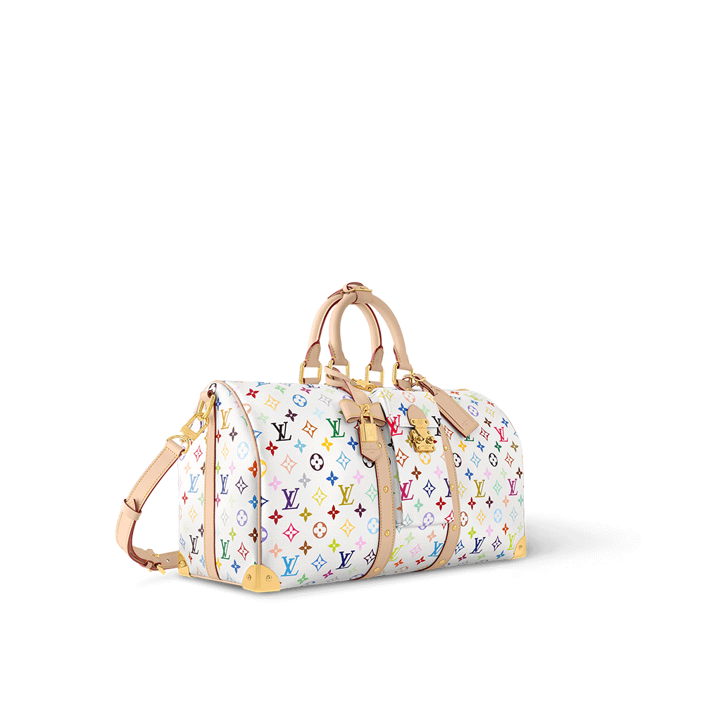 Louis Vuitton LV x TM KEEPALL BANDOULIÈRE 45 Travel Bag1:1High-quality replica