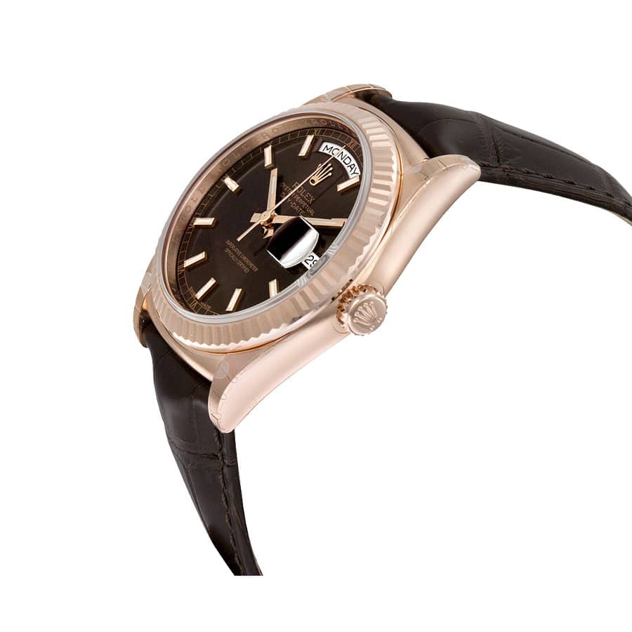 Rolex Day-Date 118135 V5 Brown Dial Replica - Top club