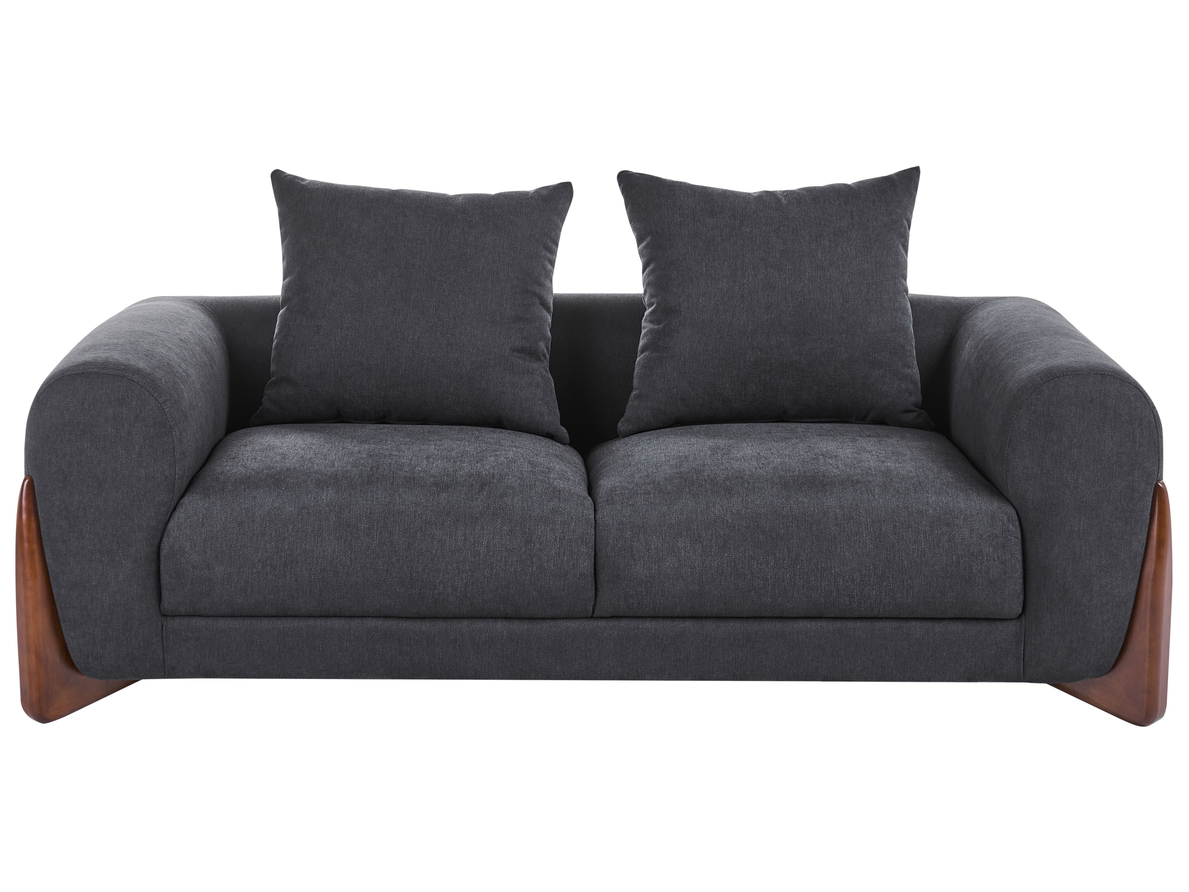 Sofa 2 Seater VINLIDEN Black