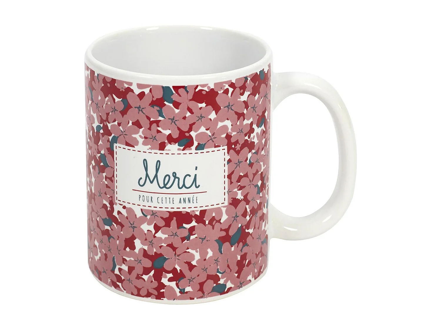 Mug Fleuri en Céramique 