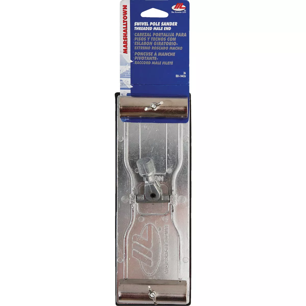 Marshalltown Wal-Board Tools Die-Cast Aluminum 9-1/2 In. x 3-1/4 In. Pole Sander Head