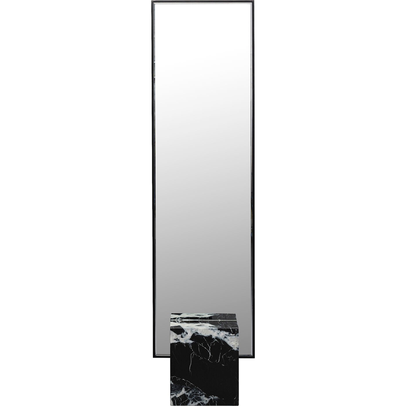 Staande Spiegel Hulda 180x46cm zwart Kare Design