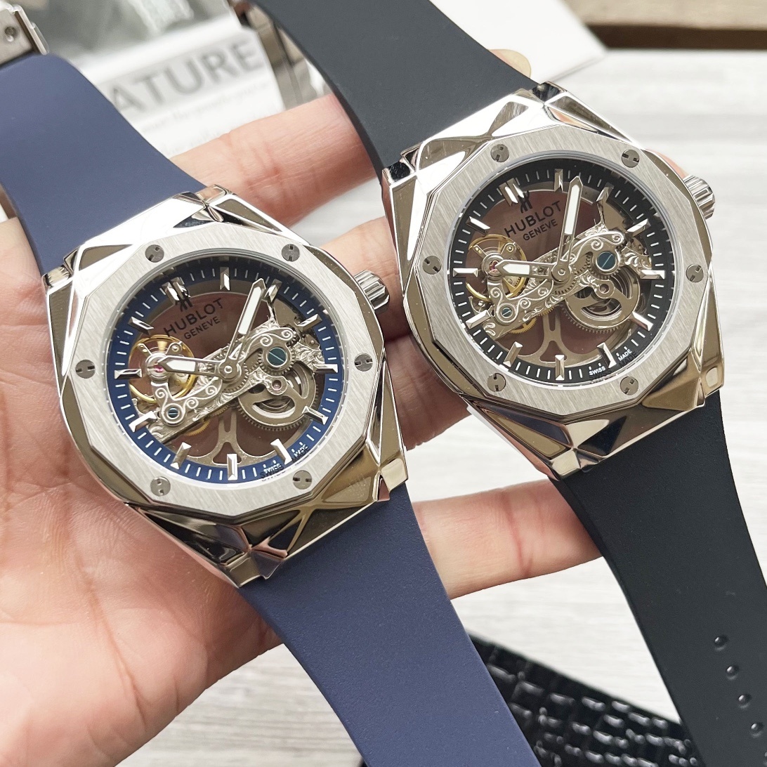 Hublot BIG BANG series, 46 mm Malaysian rubber strap(1:1 replica) - Top club