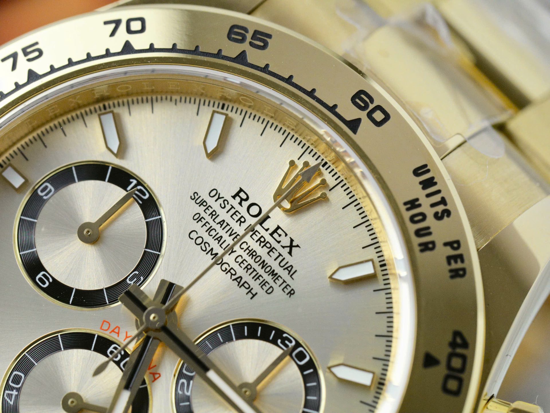 Rolex Best Replica Watch Daytona 126508 Yellow Dial Oyster Strap 40mm - Top club