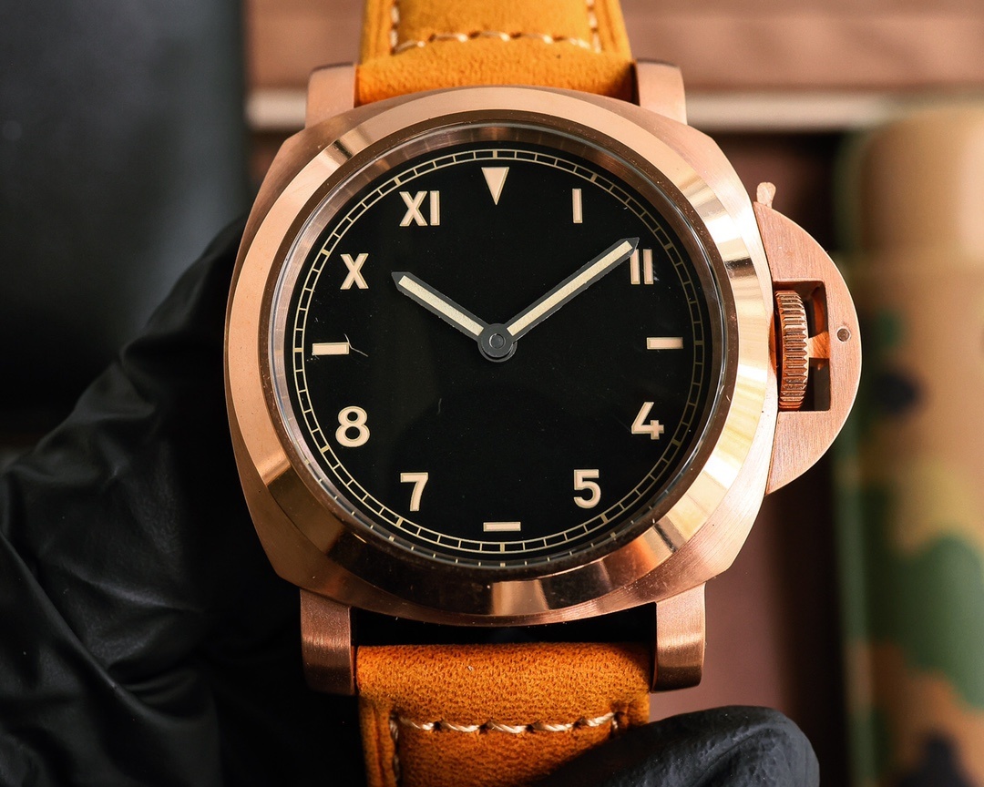 Panerai Luminor Marina 8 Days Manual-winding Black Dial 44 mm Men's Watch PAM00510(1:1 replica) - Top club