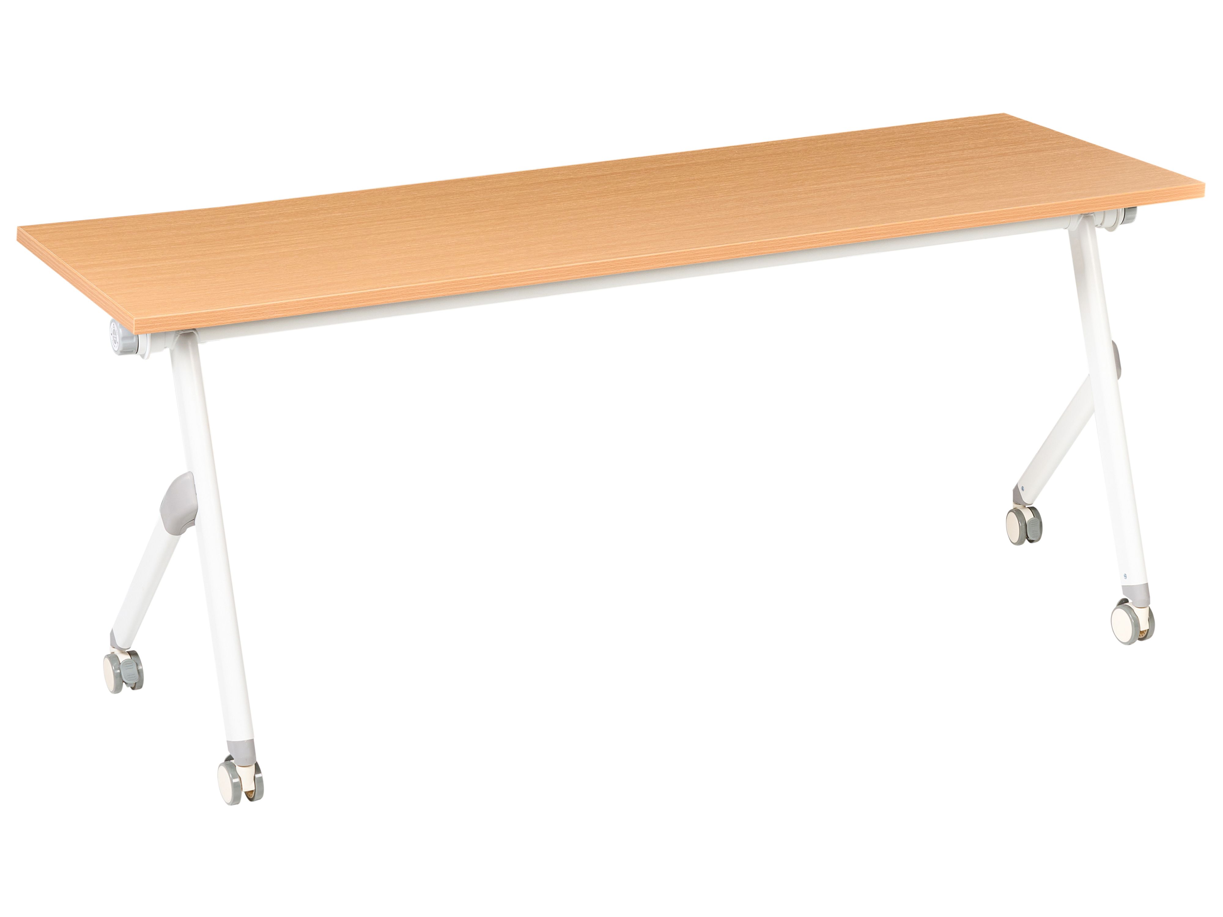 Foldable Office Desk BENDI Brown 180 cm 60 cm