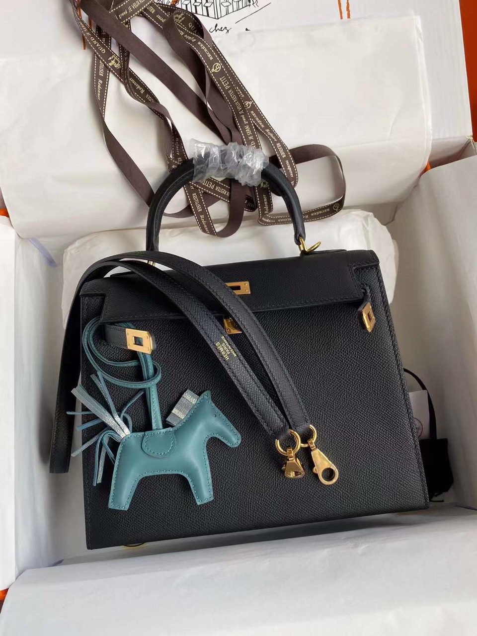 Hermes Kelly Epsom Leather 25cm Bag