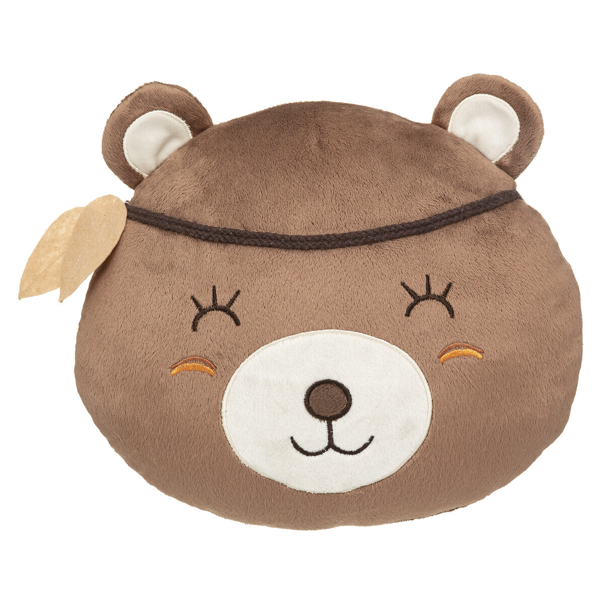 Kids cushion "Bear" Brown, 30x27 cm