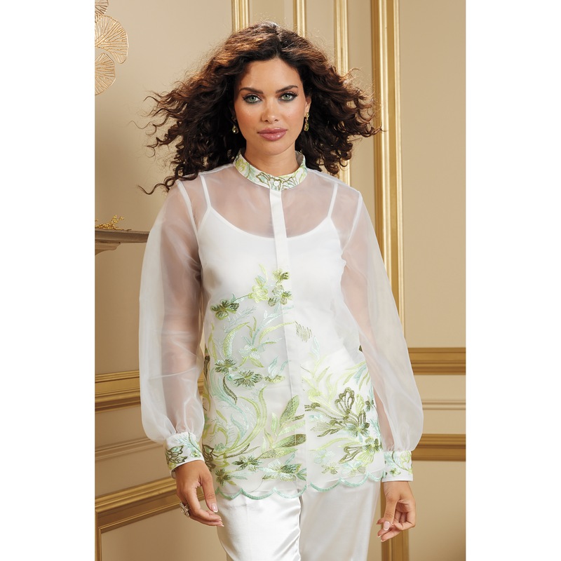 Sadie Sheer Tunic - MIDNIGHT VELVET CATALOG