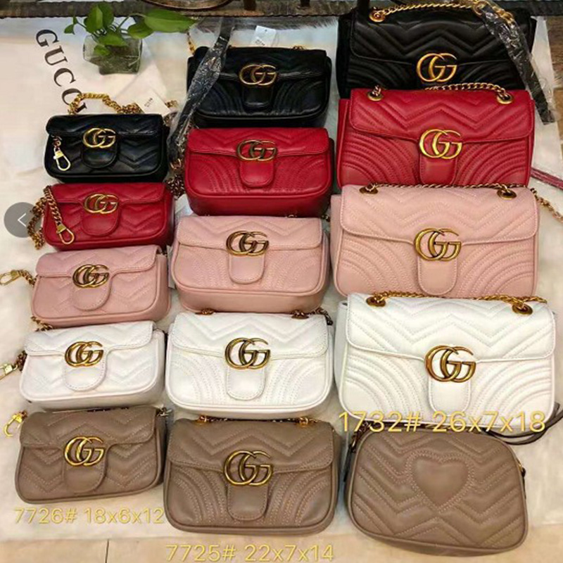Replica Gucci Marmont Small Matelasse Shoulder Bag Nano/22Cm/26Cm1:1High-quality replica