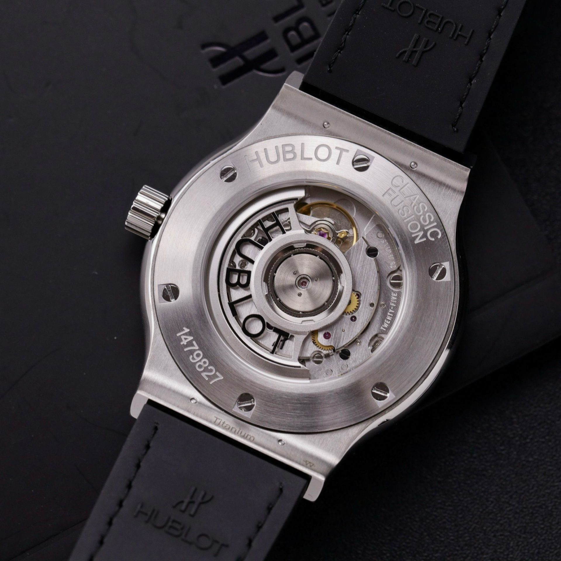 Hublot Replica 11 Watch Classic Fusion Face Black Moissanite Diamond APS Factory 42mm - Top club