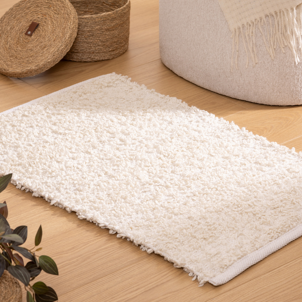 Rectangular rug "Soana" Terry, 60x90 cm