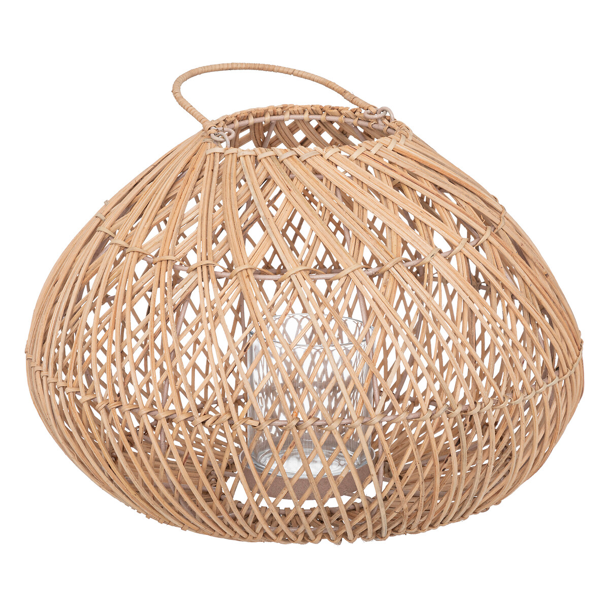 Lantern "Lour" Rattan, H.27 cm