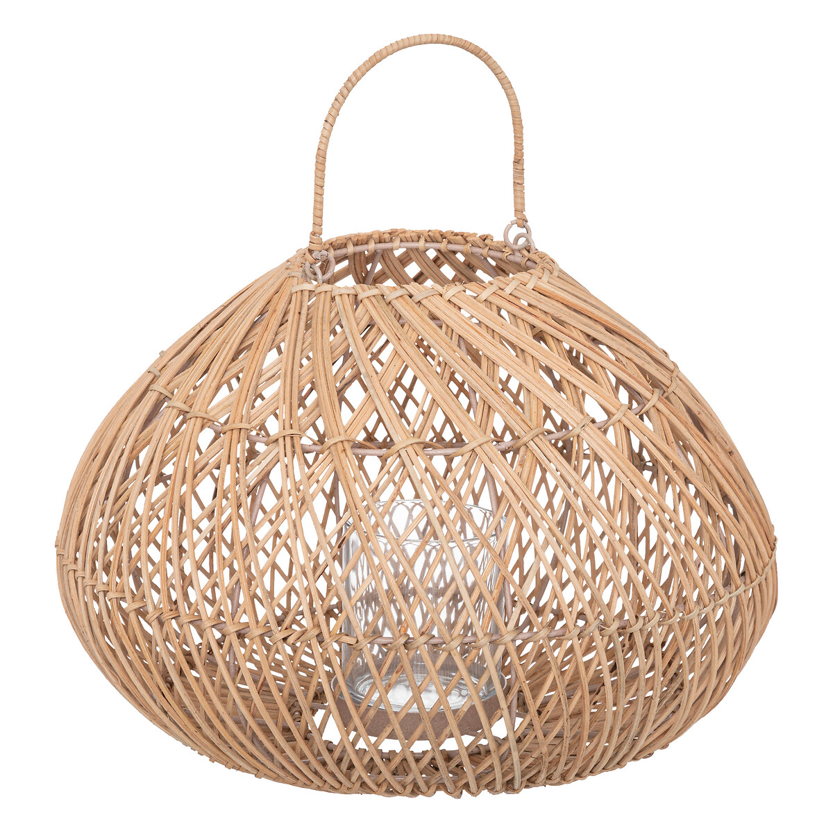 Lantern "Lour" Rattan, H.27 cm