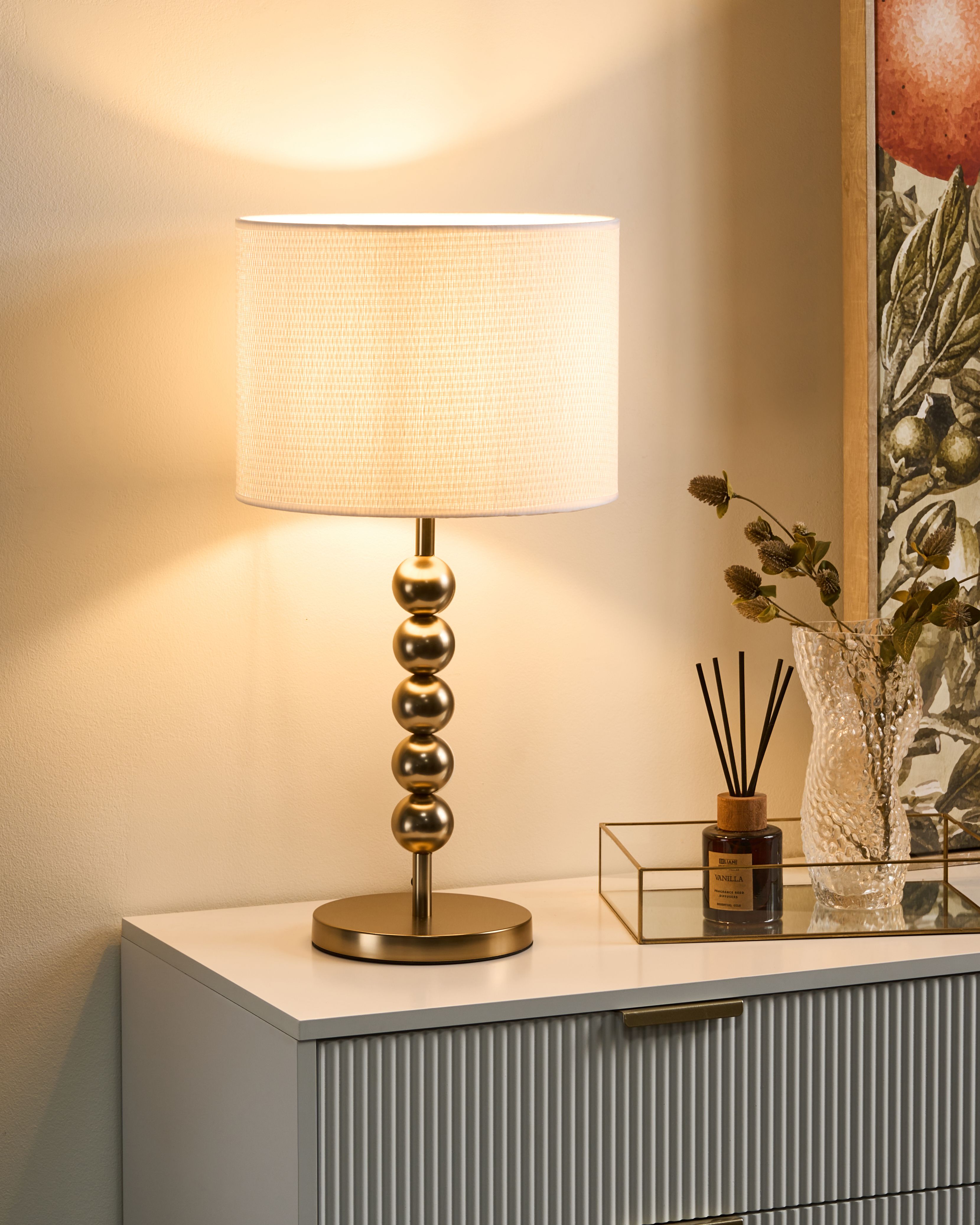 Table Lamp LOKY Metal Brass