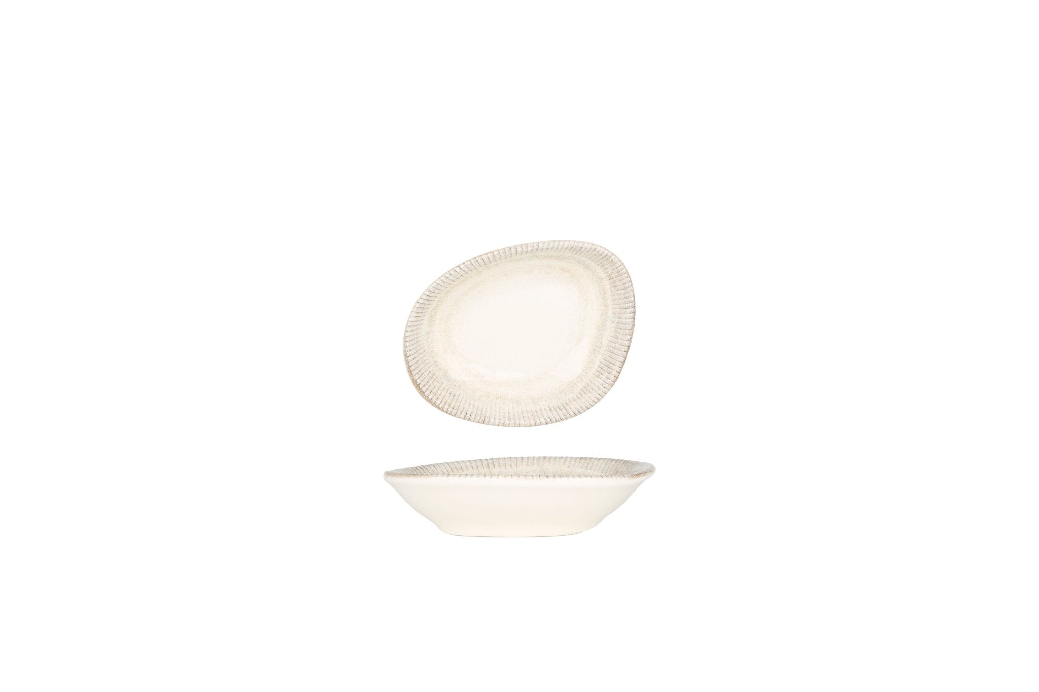 Bonna Serveerschaal - Galata - Porselein - 7.5x9.5 cm - set van 4