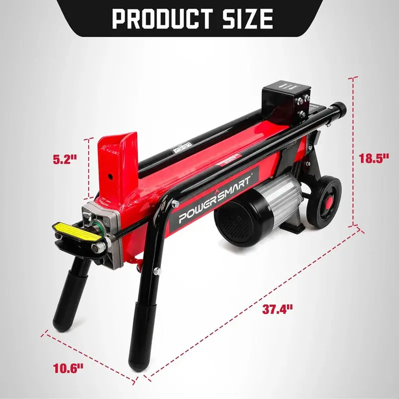 PowerSmart 7-Ton Electric Log Splitter, 15 Amp, 3500 RPM - DB6407 - Image 7 PowerSmart 7-Ton Electric Log Splitter, 15 Amp, 3500 RPM - DB6407 - Image 7