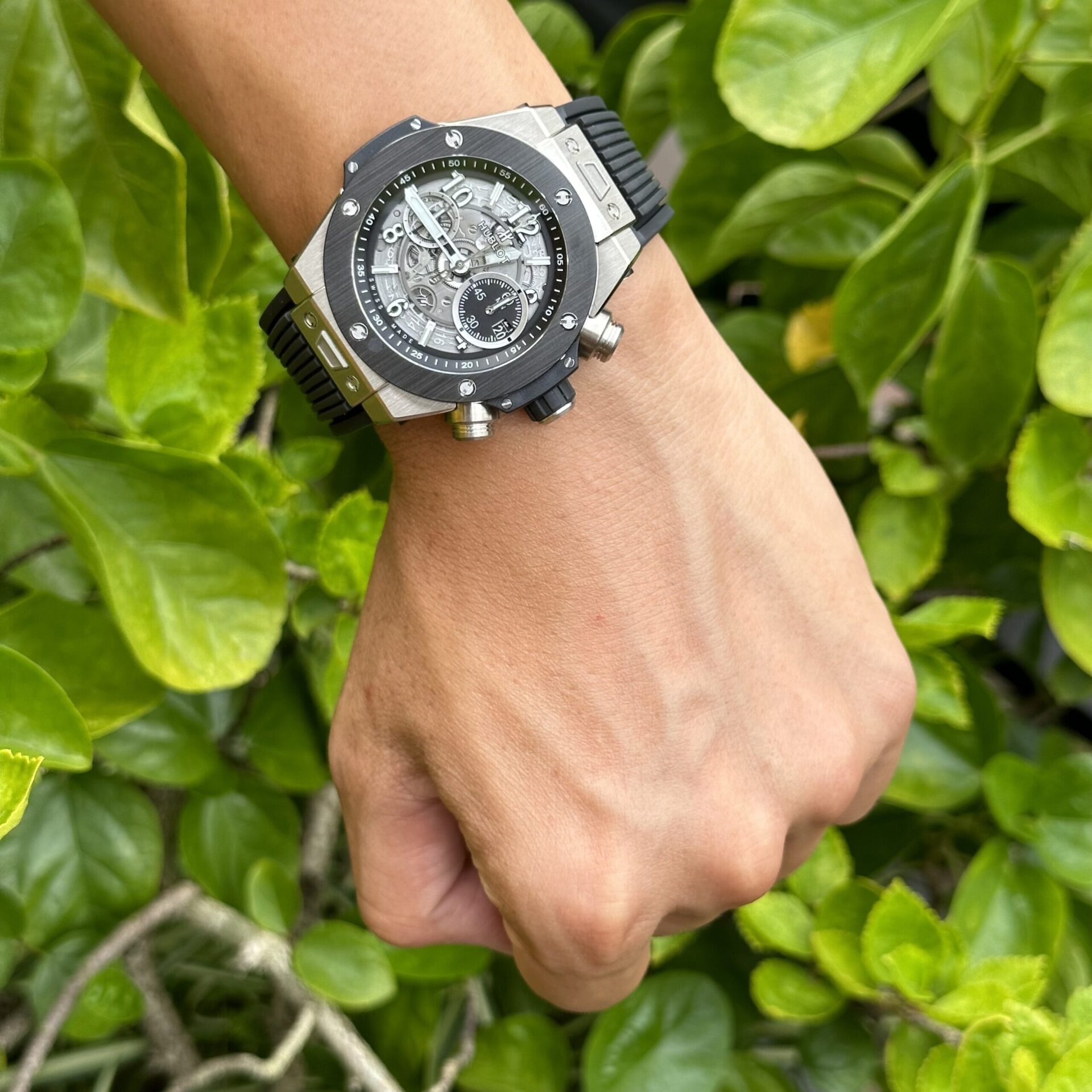 Hublot Big Bang Unico Replica 1:1 Watch Black Rubber Strap BBF 44mm - Top club