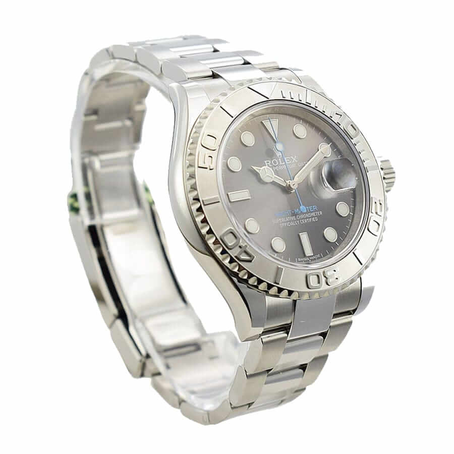 Rolex Yacht-Master 116622-0003 Platinum   Rhodium Dial Replica - Elite Watch Atelier