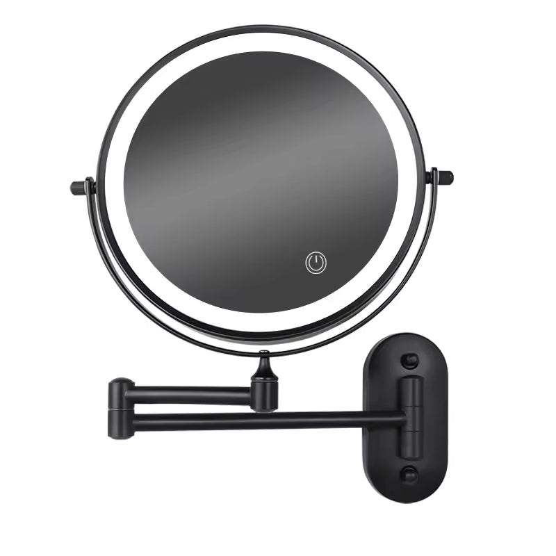 Lumiglow Make-up Spiegel - Verstelbare LED Verlichting - Oplaadbaar en Compact voor Jouw Schoonheidsroutine