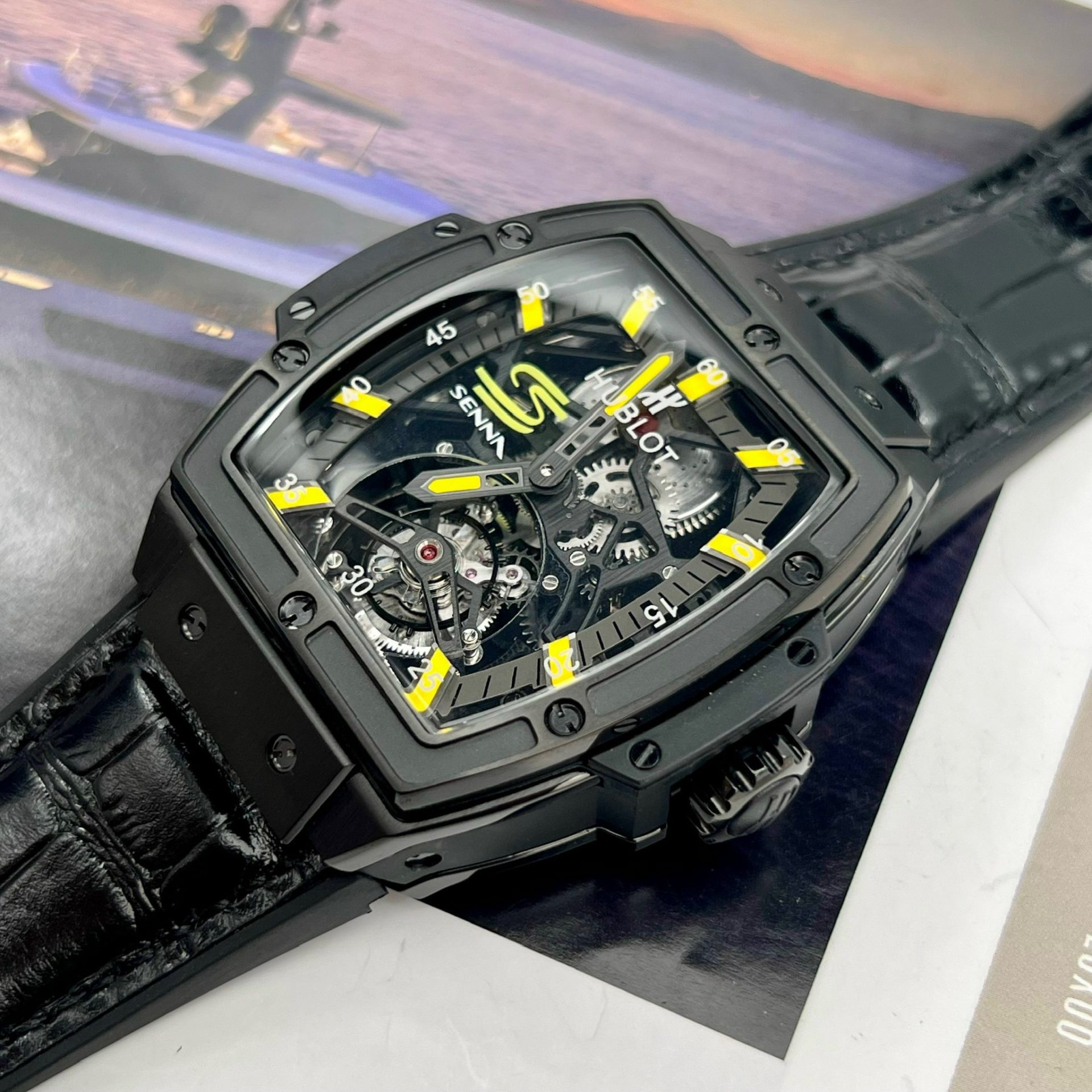 Hublot Replica Watches MP-06 Tourbillon Ceramic Black 45mm - Top club