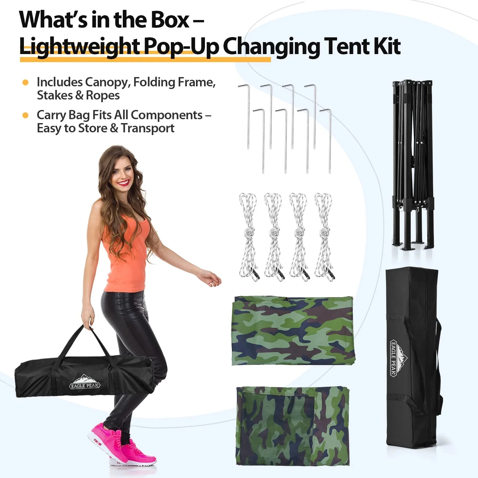 EAGLE PEAK Ultra Compact 4 ft x 4 ft Pop-Up Changing Room Canopy - Flex - Image 162 EAGLE PEAK Ultra Compact 4 ft x 4 ft Pop-Up Changing Room Canopy - Flex - Image 162