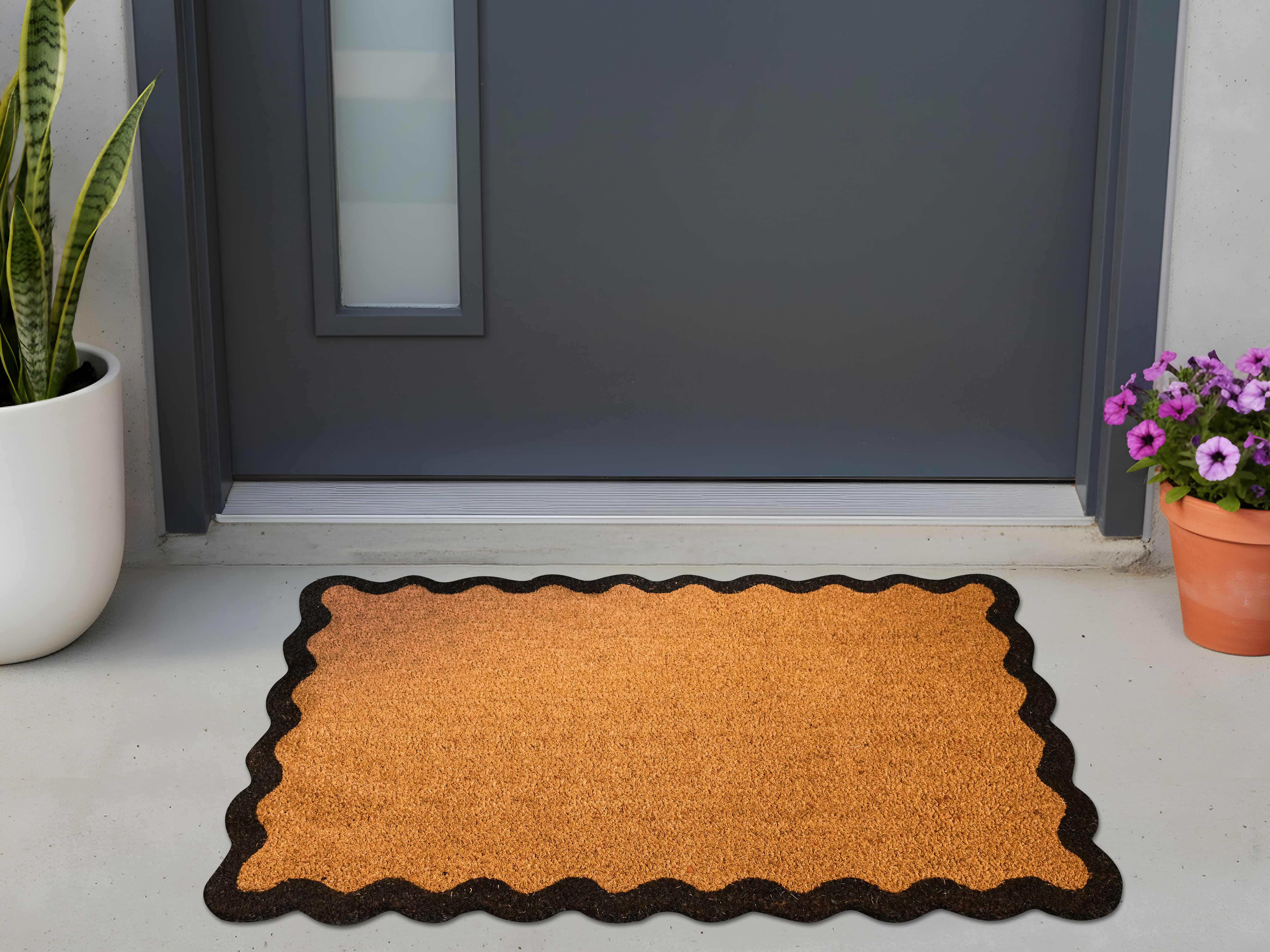 Doormat PINATUBO Natural 60 x 90 cm Coir