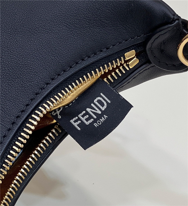 fendi graphic bag mini black - Replicaclubs