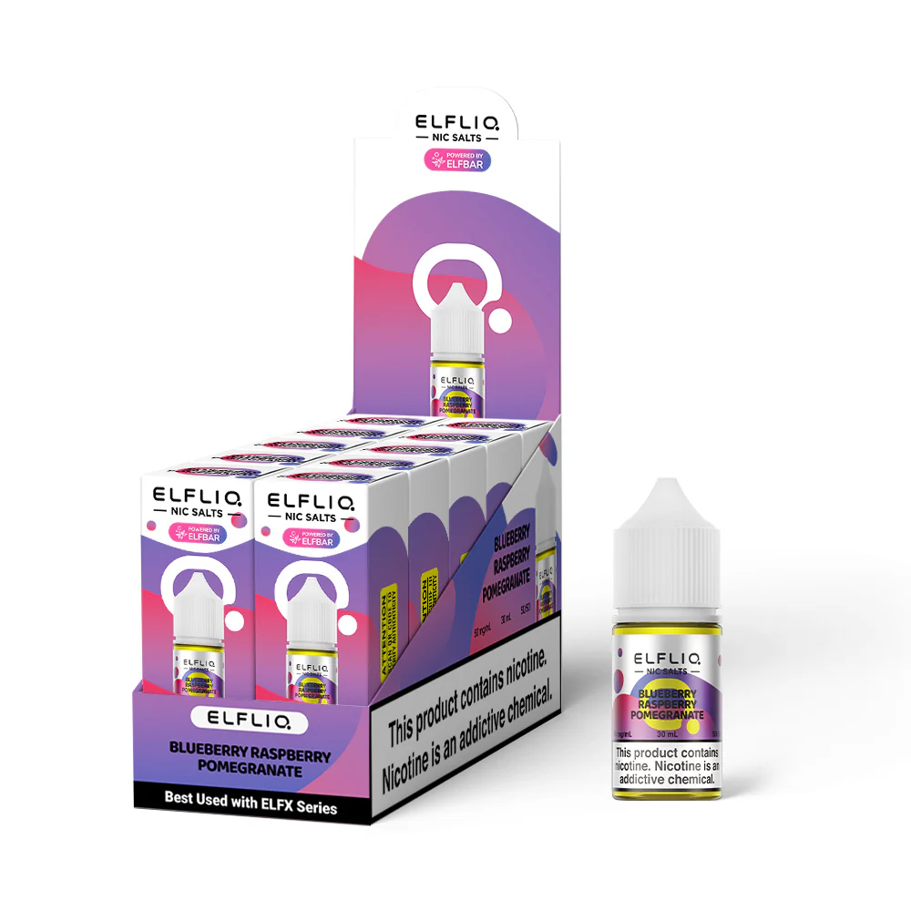 ELFLIQ e-liquid ai sali di nicotina 30ml