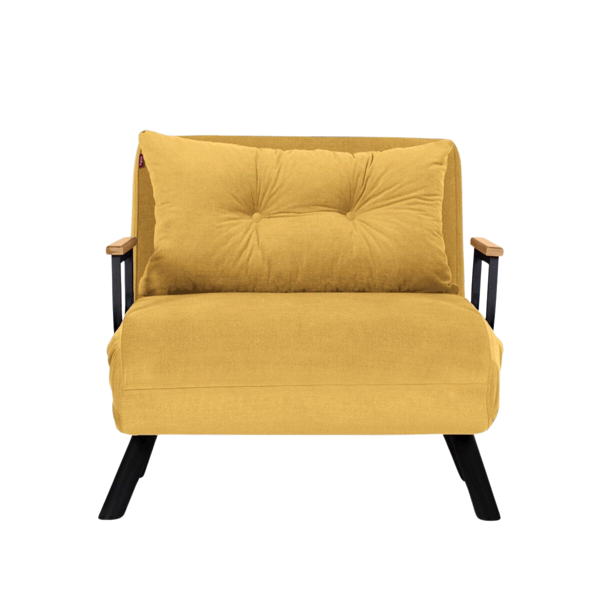 Calicosy - Slaapfauteuil SANDO - B67 cm - Geel