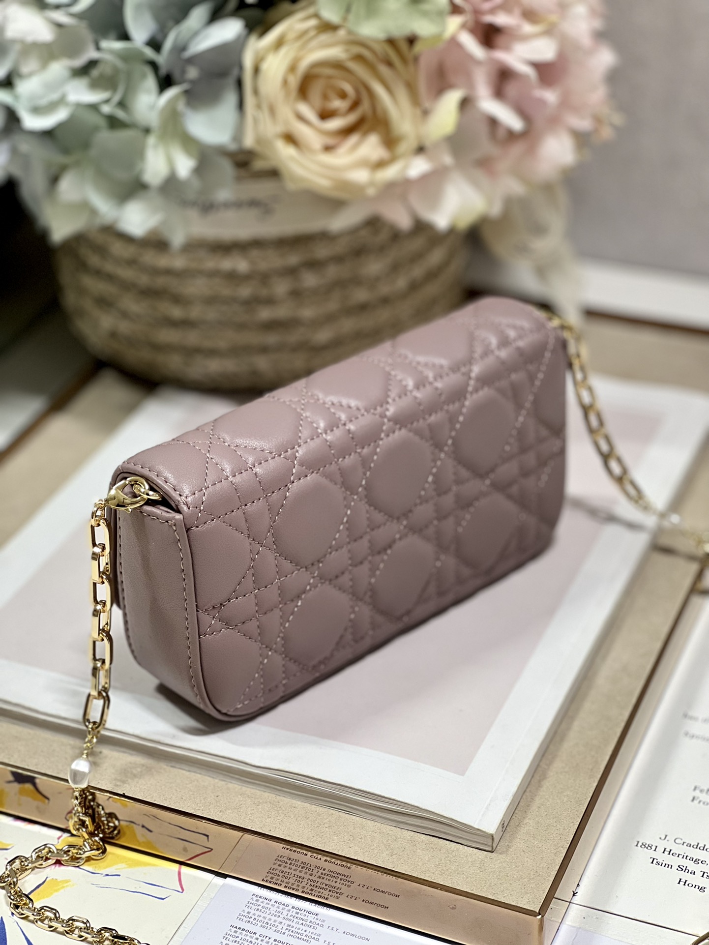 Mini Miss Dior Bag White/ Black/ Blue/ Light Purple For Women 7 in/18.cm1:1High-quality replica